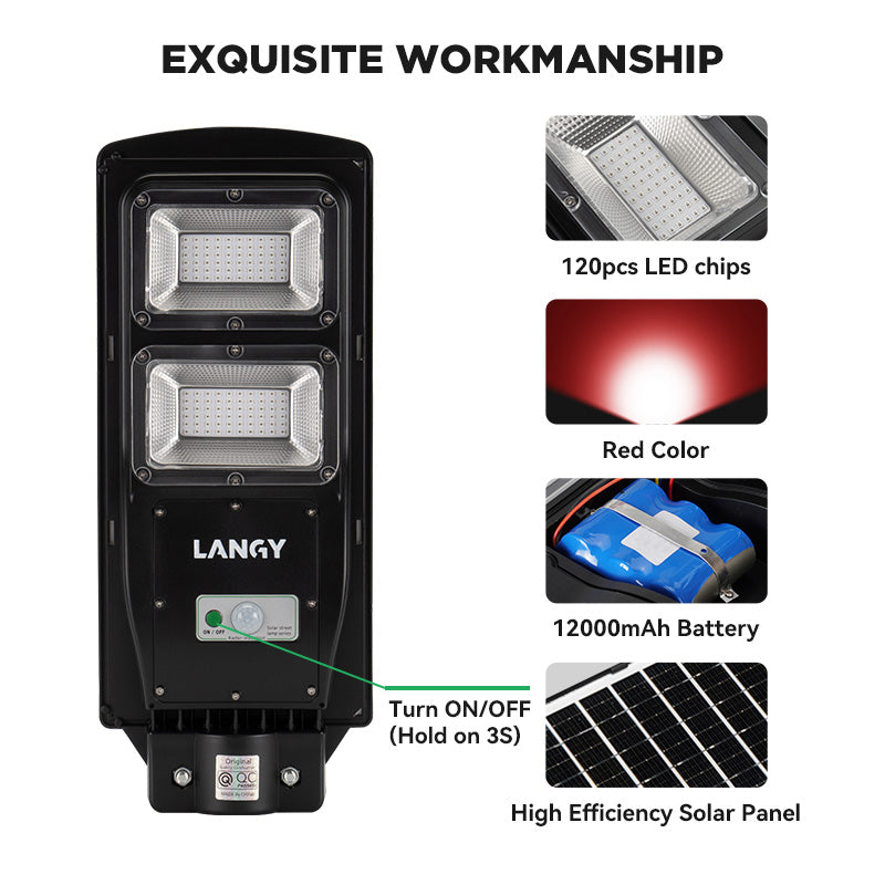 Solar Red Light for Hunting Hogs Deer, ,Fish, Light - Tampa Home & Garden Store