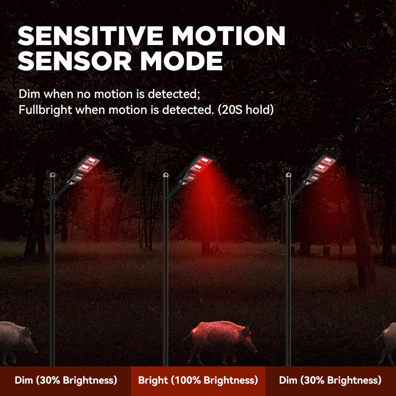 Solar Red Light for Hunting Hogs Deer, ,Fish, Light - Tampa Home & Garden Store
