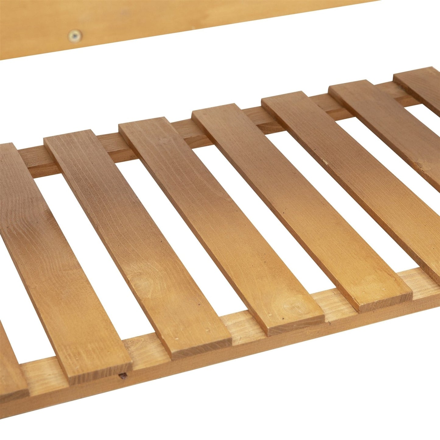 Solid Fir Wood Trellis Elevated Garden Raised Planter Bed with Wheels - Tampa Home & Garden Store