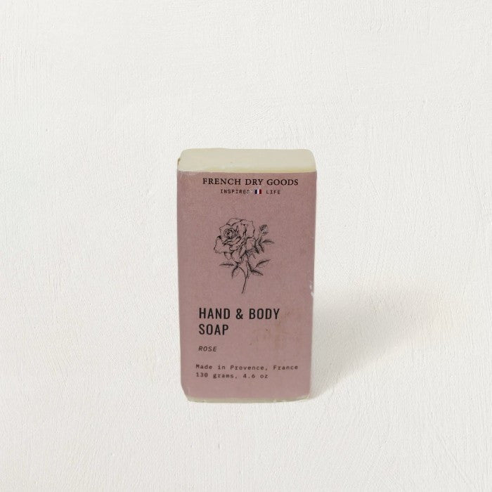 Solid Hand & Body Soap, Rose Scent - Tampa Home & Garden Store