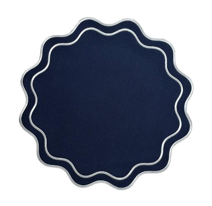 Solid Navy Wave Placemat - Tampa Home & Garden Store