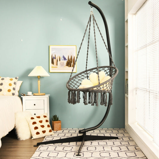 Solid Steel C Hammock Frame Stand - Tampa Home & Garden Store