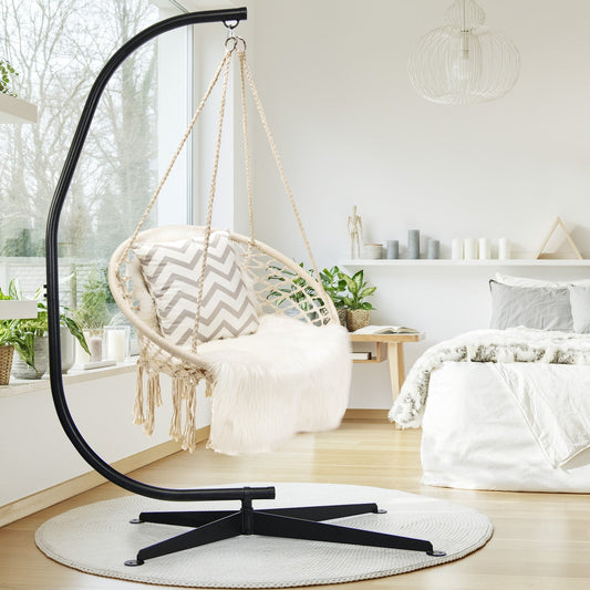 Solid Steel C Hammock Frame Stand - Tampa Home & Garden Store