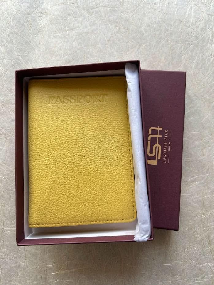 Travel Wallet, Sophia Full Grain Leather Wallet With Passport Slot