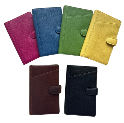 Travel Wallet, Sophia Full Grain Leather Wallet With Passport Slot - Large