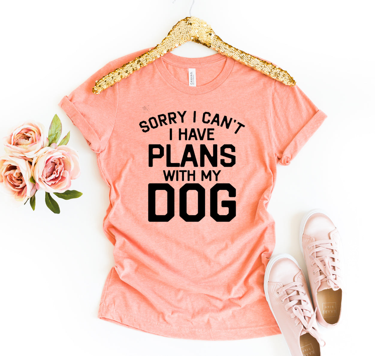 Sorry I Can't I Have Plans With My Dog T-Shirt - Tampa Home & Garden Store