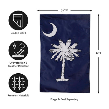 South Carolina House Applique Flag - Tampa Home & Garden Store