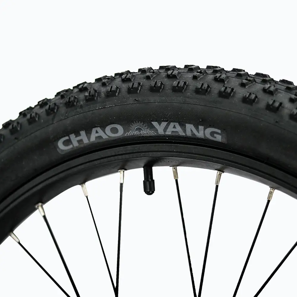 27.5*3'' wheel set for SPECTER-S with CHAO YANG knobby tire, black rim and spokes on Tampa Home & Garden Store