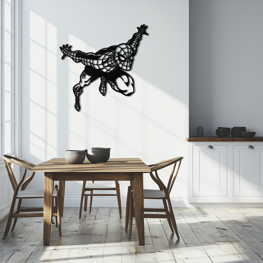 Spider-Man Metal Wall Art - Geometric Superhero Wall Decor - KAF155 - Tampa Home & Garden Store