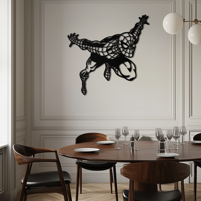 Spider-Man Metal Wall Art - Geometric Superhero Wall Decor - KAF155 - Tampa Home & Garden Store