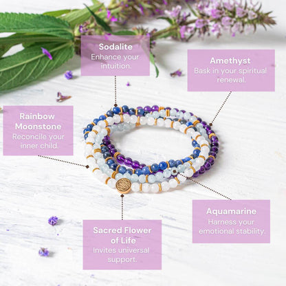 Spiritual Healing Bracelet Pack of 4 - Tampa Home & Garden Store