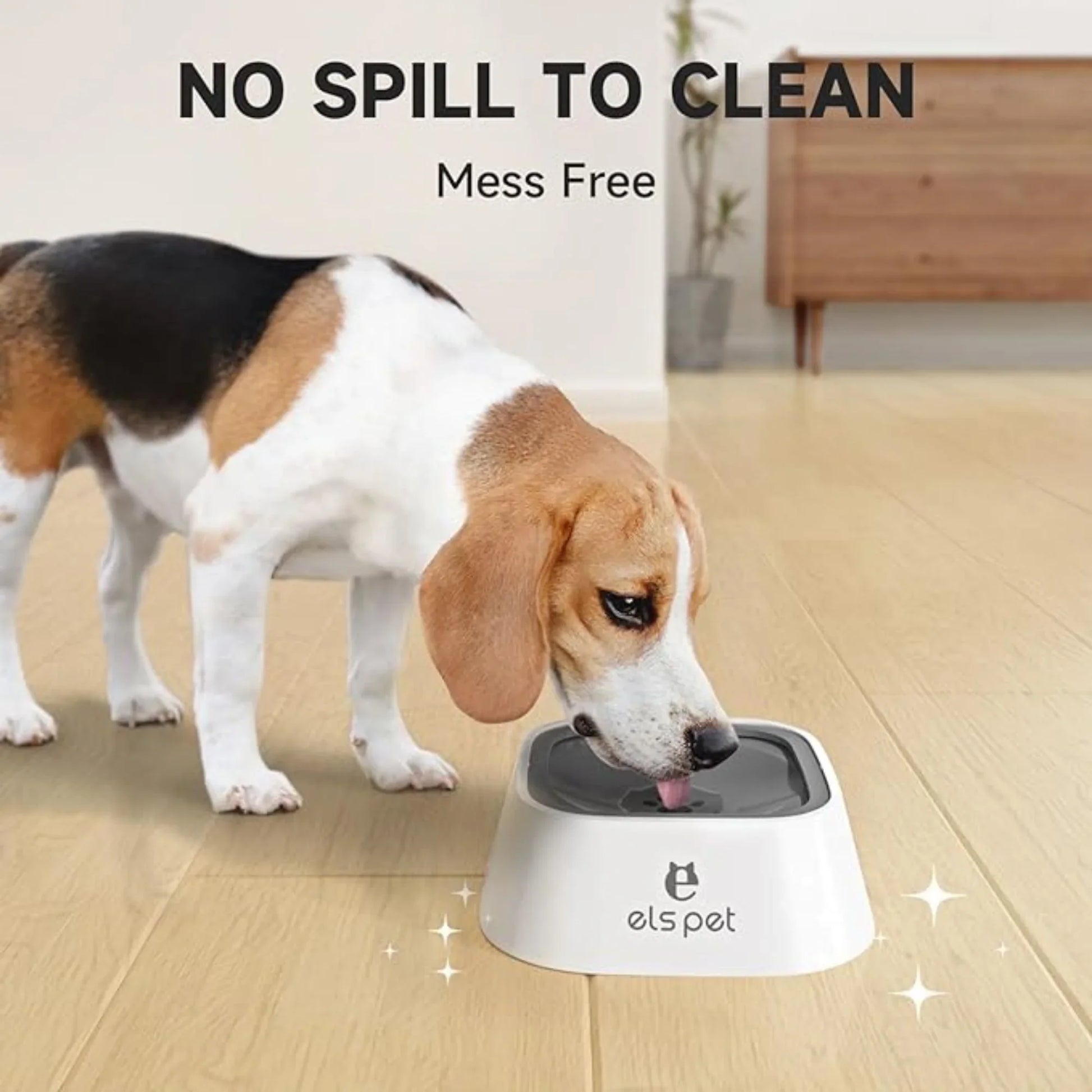 Splash-Free Floating Water Bowl for Dogs & Cats (1L) - Tampa Home & Garden Store