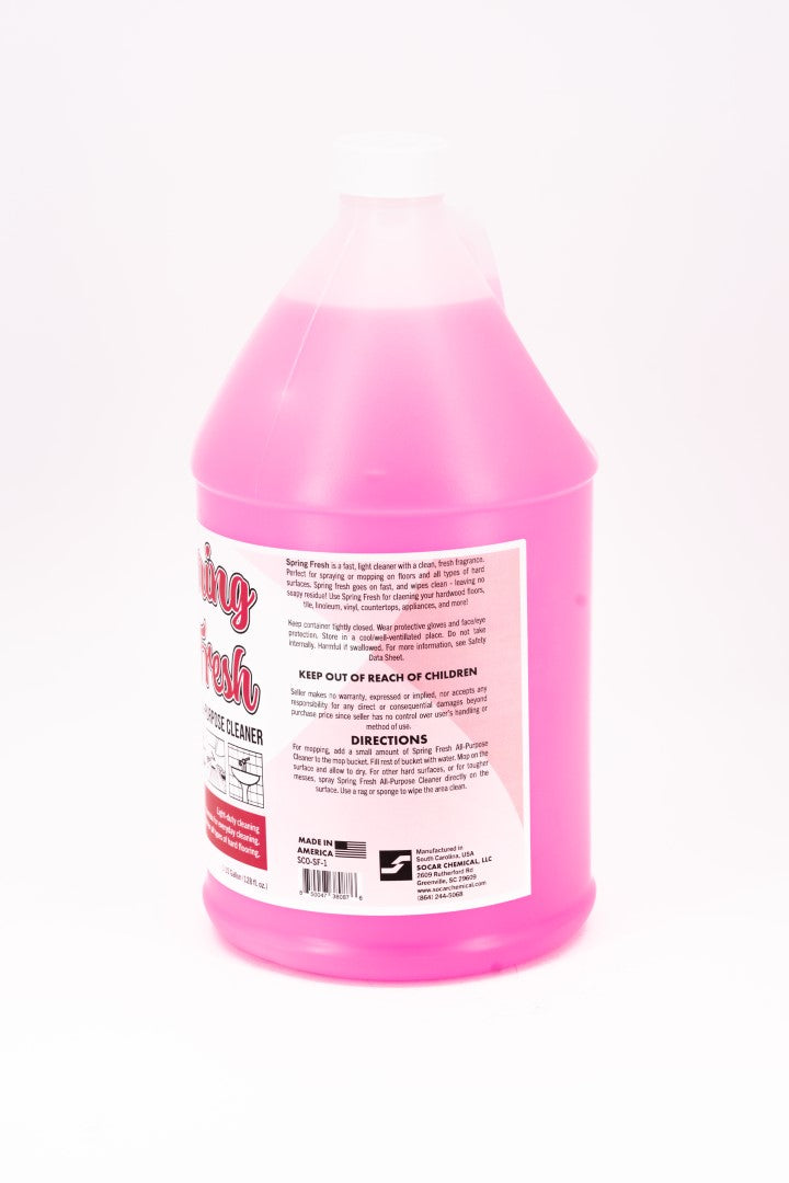 Spring Fresh - Zero Residue Interior Surface Cleaner - Tampa Home & Garden Store