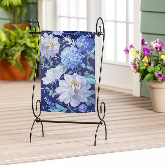 Spring Morning Blooms Suede Garden Flag - Tampa Home & Garden Store