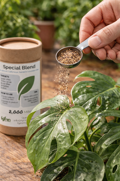 Botellas de tratamiento especial contra ácaros depredadores
