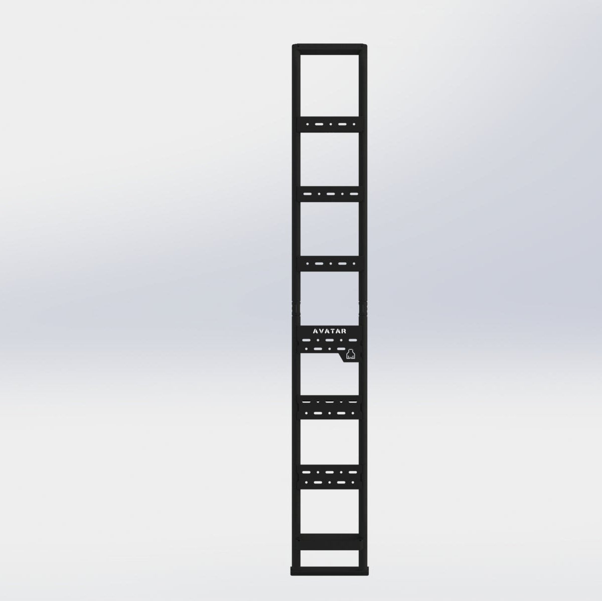 Mercedes Sprinter Van Side Ladder Avatar Offroad, black steel van ladder on Tampa Home & Garden Store