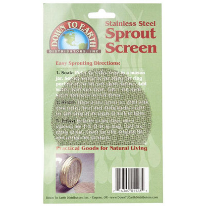 Sprouting Screen, Stainless Steel - Tampa Home & Garden Store