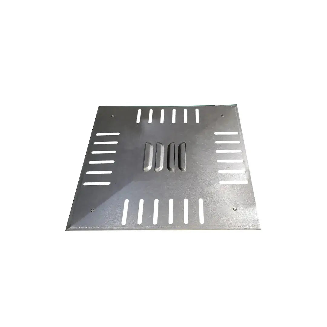 Square metal top cap for flame heater replacement Fire Sense patio heater accessory on Tampa Home & Garden Store