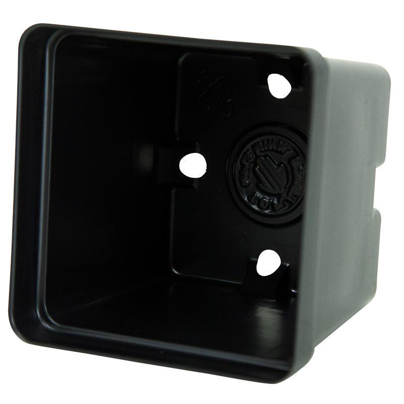 Square Plastic Pots - 4" - Tampa Home & Garden Store