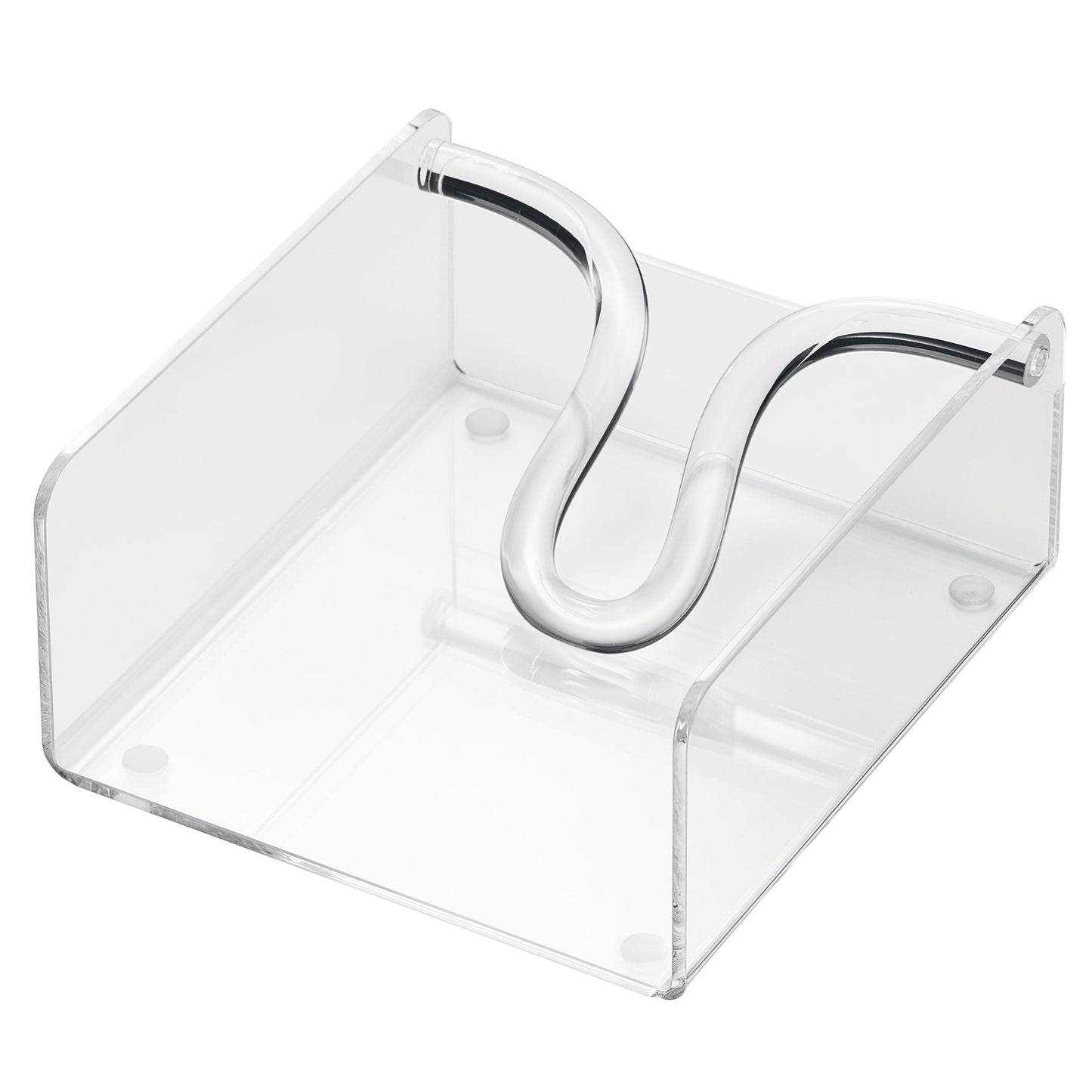 The Clear Acrylic Square Cocktail Napkin Holder