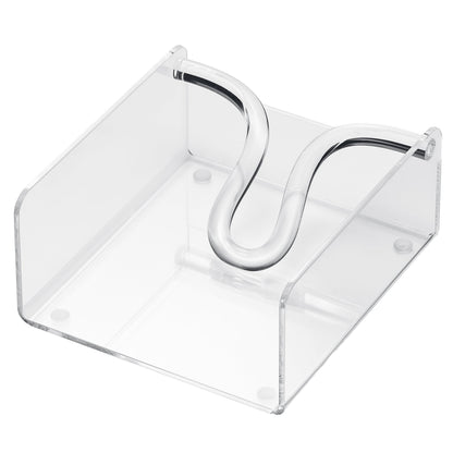 The Clear Acrylic Square Cocktail Napkin Holder