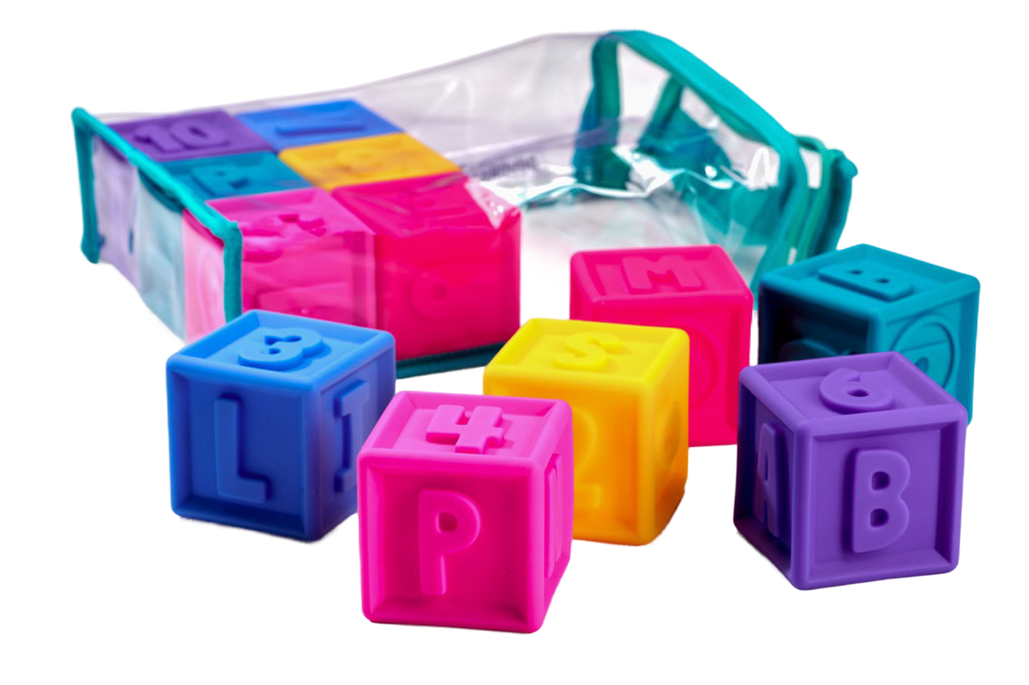 Soft Squeeze and Stack Blocks for Toddlers