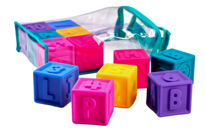 Soft Squeeze and Stack Blocks for Toddlers
