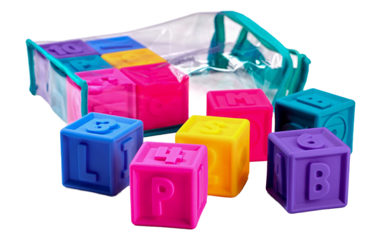 Soft Squeeze and Stack Blocks for Toddlers