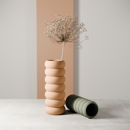 Stacked Vase - Tampa Home & Garden Store