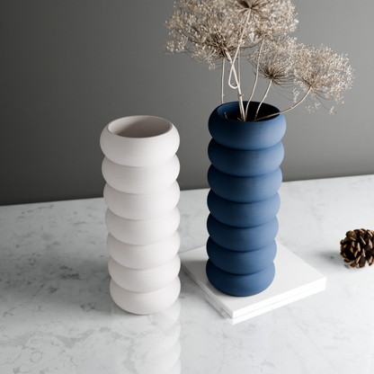 Stacked Vase - Tampa Home & Garden Store