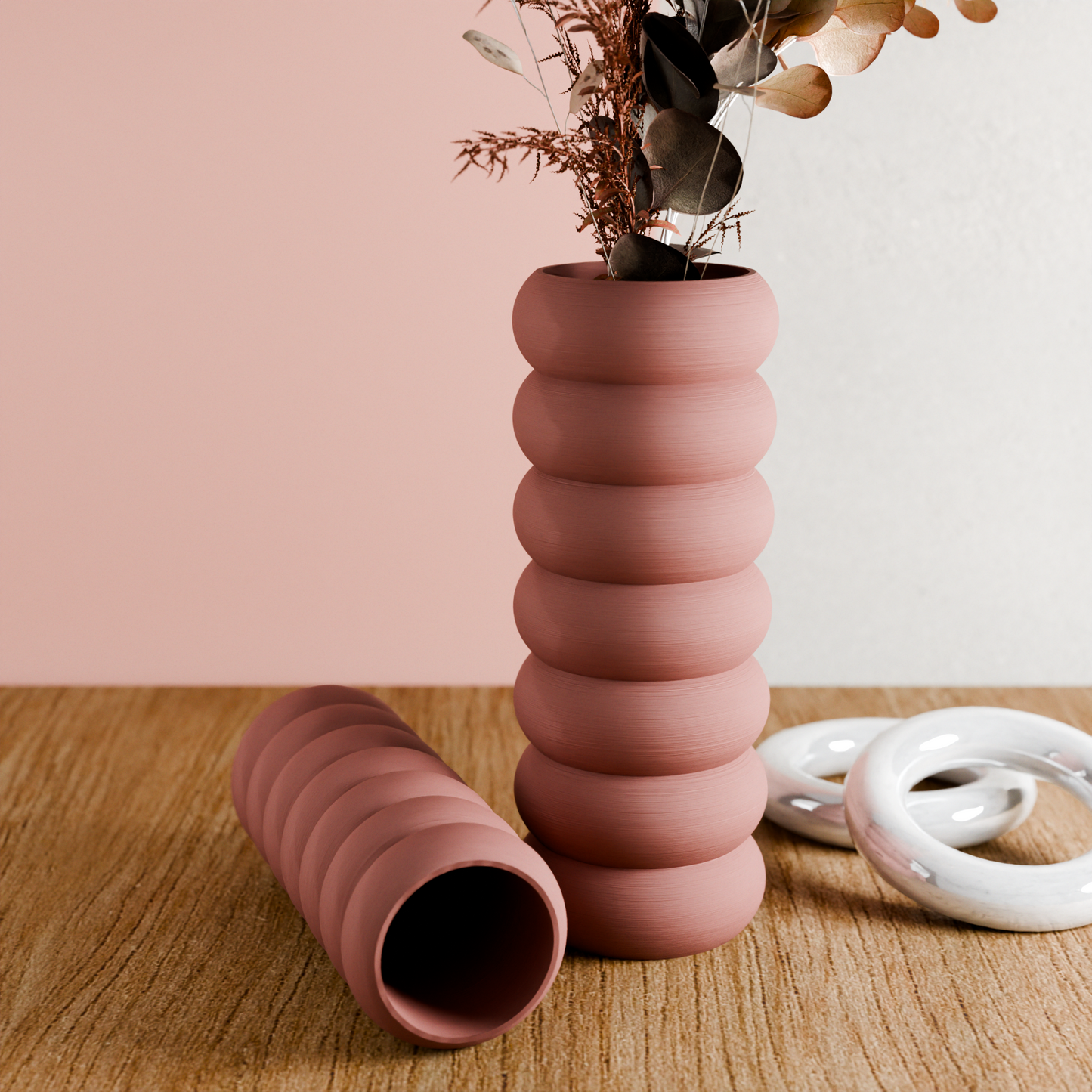 Stacked Vase - Tampa Home & Garden Store