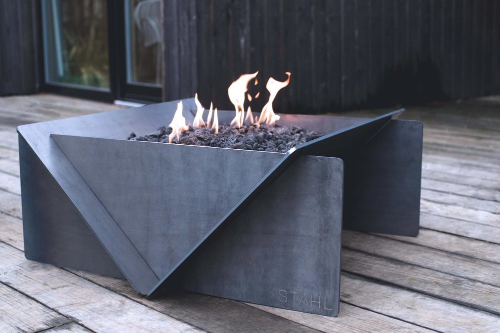 Stahl Gas Firepit - Tampa Home & Garden Store