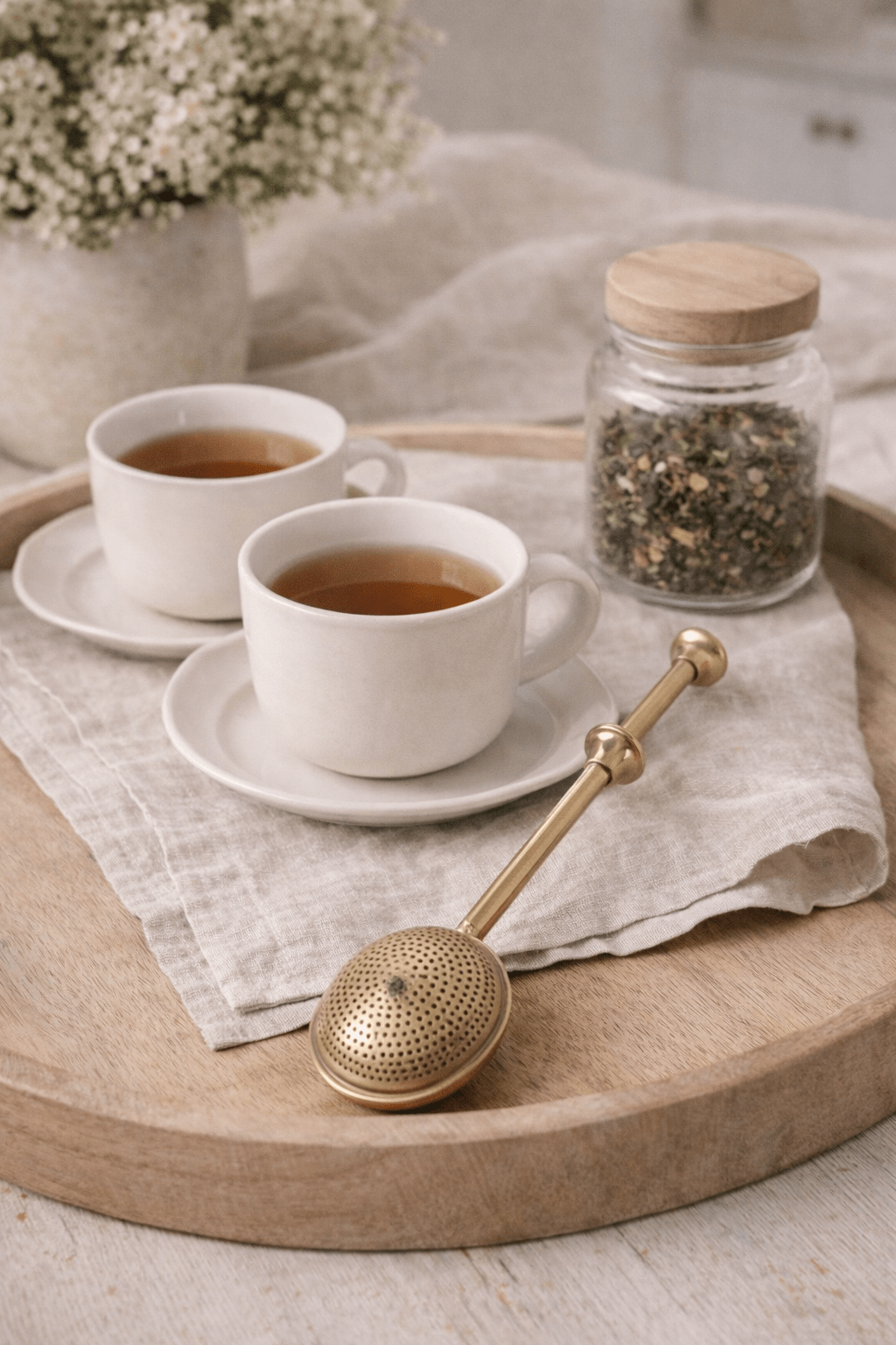 Infusor de té en forma de huevo de acero inoxidable