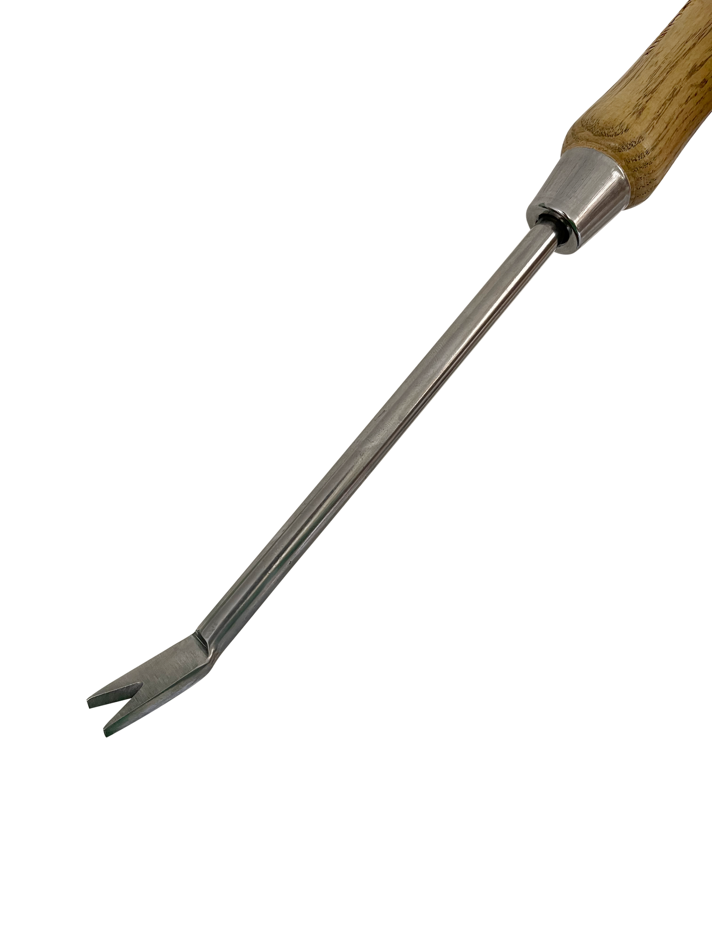 Stainless Steel Garden Dandelion Weeder (classic wood handle) - Tampa Home & Garden Store