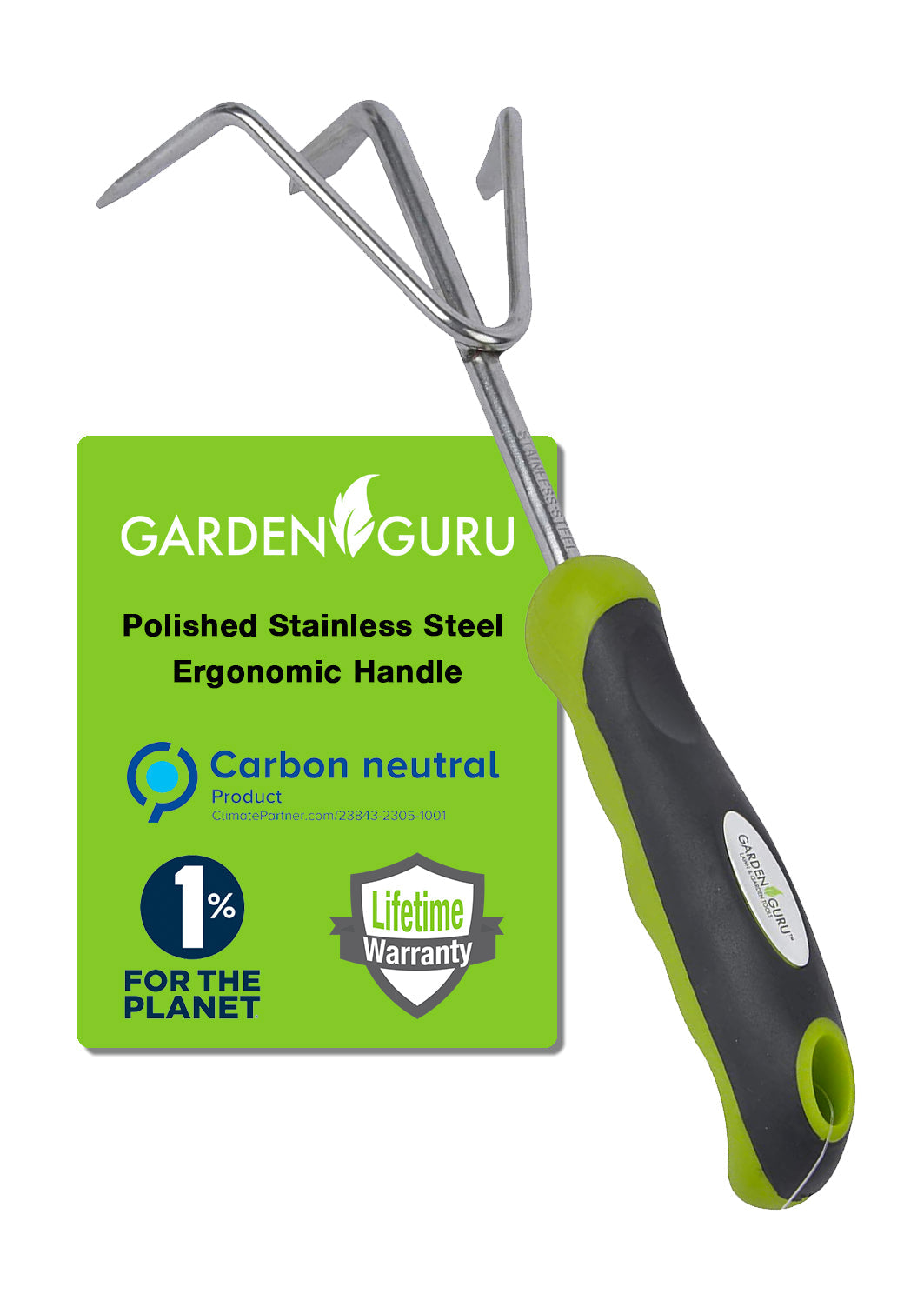 Stainless Steel Garden Hand Cultivator Tool - Tampa Home & Garden Store