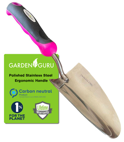 Stainless Steel Garden Trowel (Pink) - Tampa Home & Garden Store