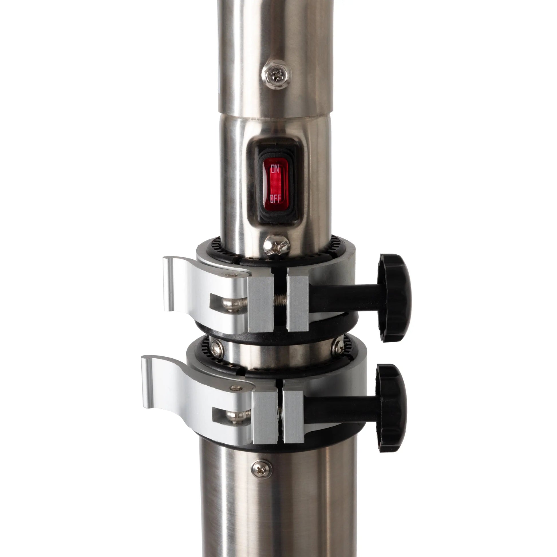 Stainless steel telescoping offset pole for infrared patio heater with on/off switch on Tampa Home & Garden Store