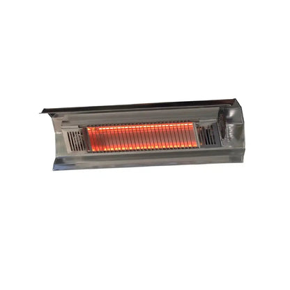 Stainless steel wall-mounted infrared electric patio heater Fire Sense on Tampa Home & Garden Store