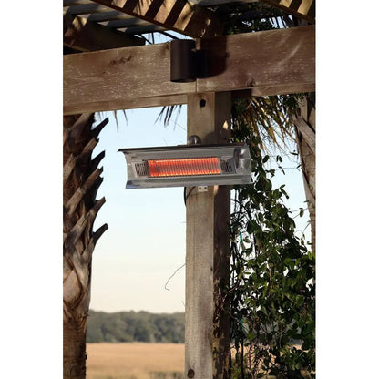 Stainless steel wall-mounted infrared patio heater by Fire Sense/Balkene Home for outdoors on Tampa Home & Garden Store