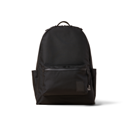 Backpack The Brown Buffalo Standard Issue black durable fabric with front zip pocket on Tampa Home & Garden Store