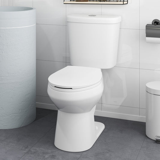 Standard Toilet with 17.5 Inch ADA Comfort Chair Height Seat - Tampa Home & Garden Store