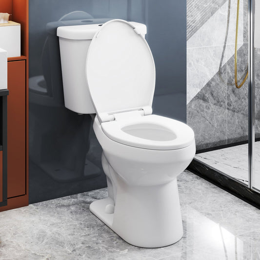 Standard Toilet with 17.5 Inch ADA Comfort Chair Height Seat - Tampa Home & Garden Store