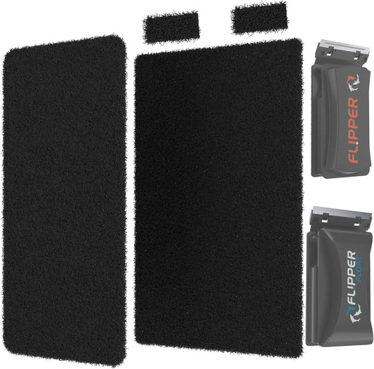 Flipper Standard Maintenance Kit replacement blades with black foam pads on Tampa Home & Garden Store