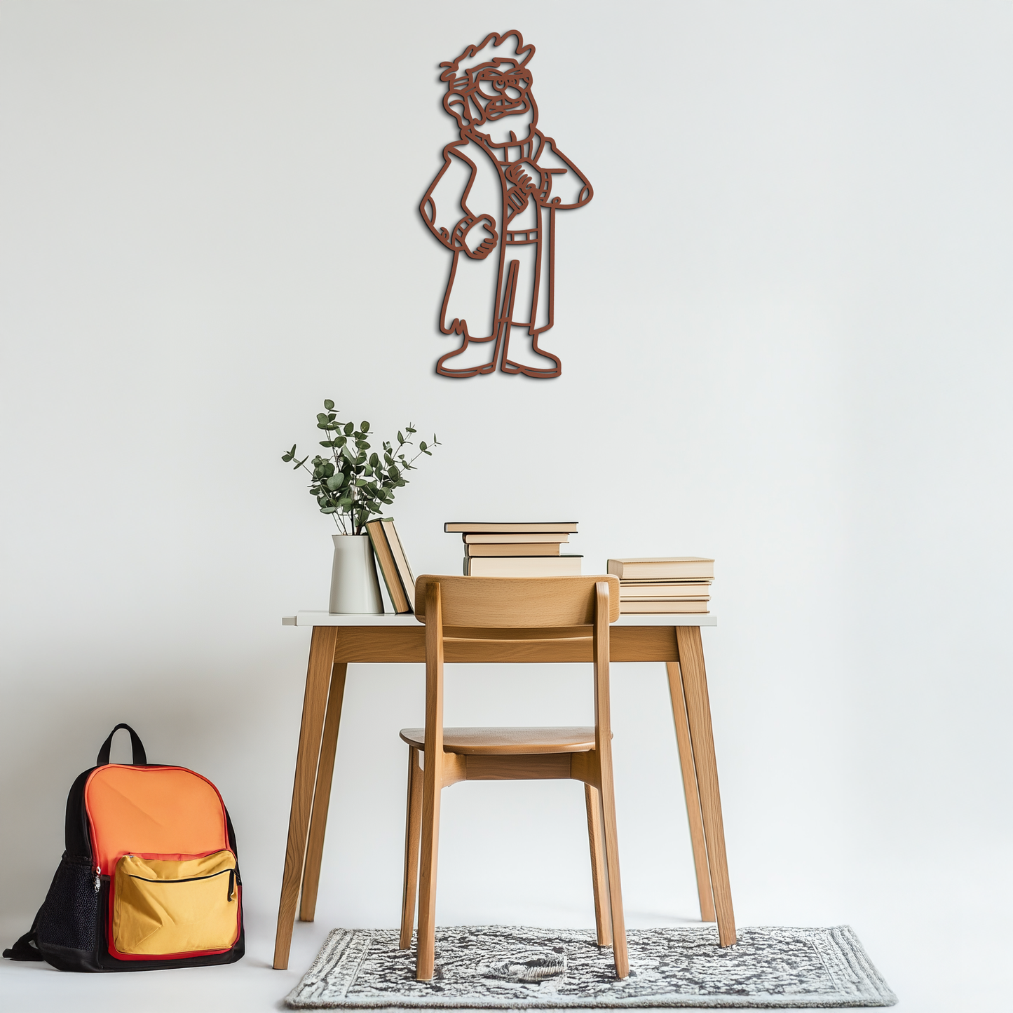 Stanford Pines Metal Wall Art – Gravity Falls-Inspired Silhouette for Fans- KAF664 - Tampa Home & Garden Store