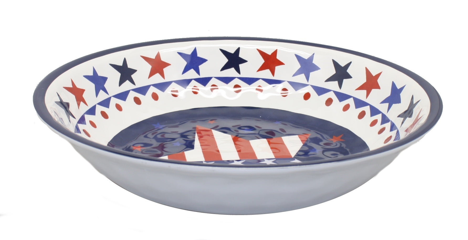 Stars and Stripes Serving Bowl - Tampa Home & Garden Store