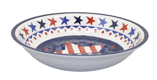 Stars and Stripes Serving Bowl - Tampa Home & Garden Store