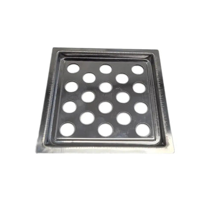 Steel Charcoal Grate Set, perforated square grill with circular holes, Fire Sense Balkene Home on Tampa Home & Garden Store