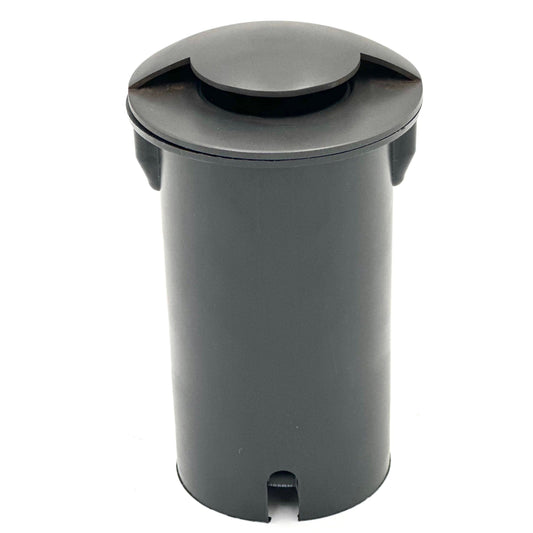 Stel-Path Black In-Ground Well Light Low Voltage Outdoor Lighting - Tampa soil911.com