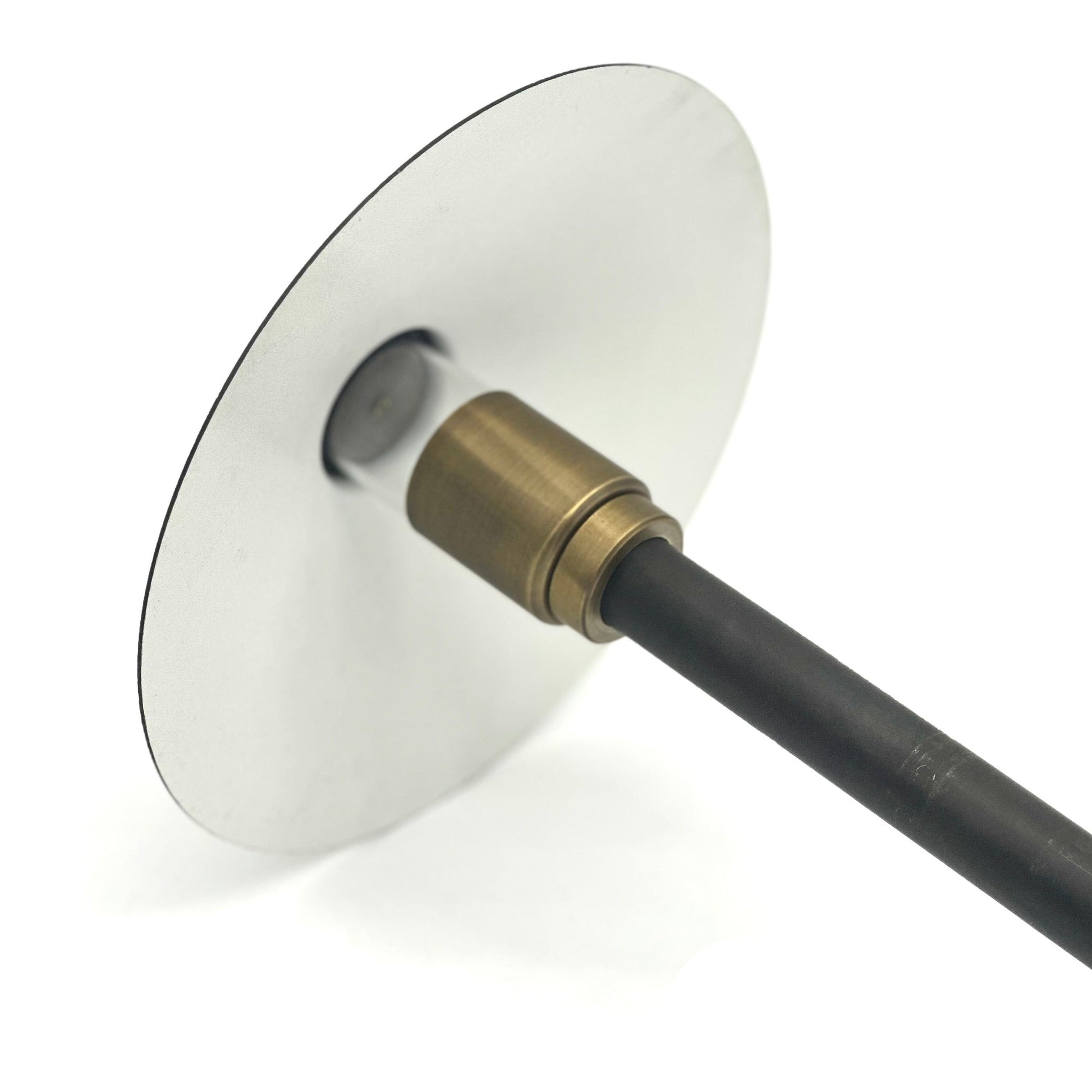 Stelvio Black Brass Adjustable Path Light Low Voltage Outdoor Lighting - Tampa Home & Garden Store