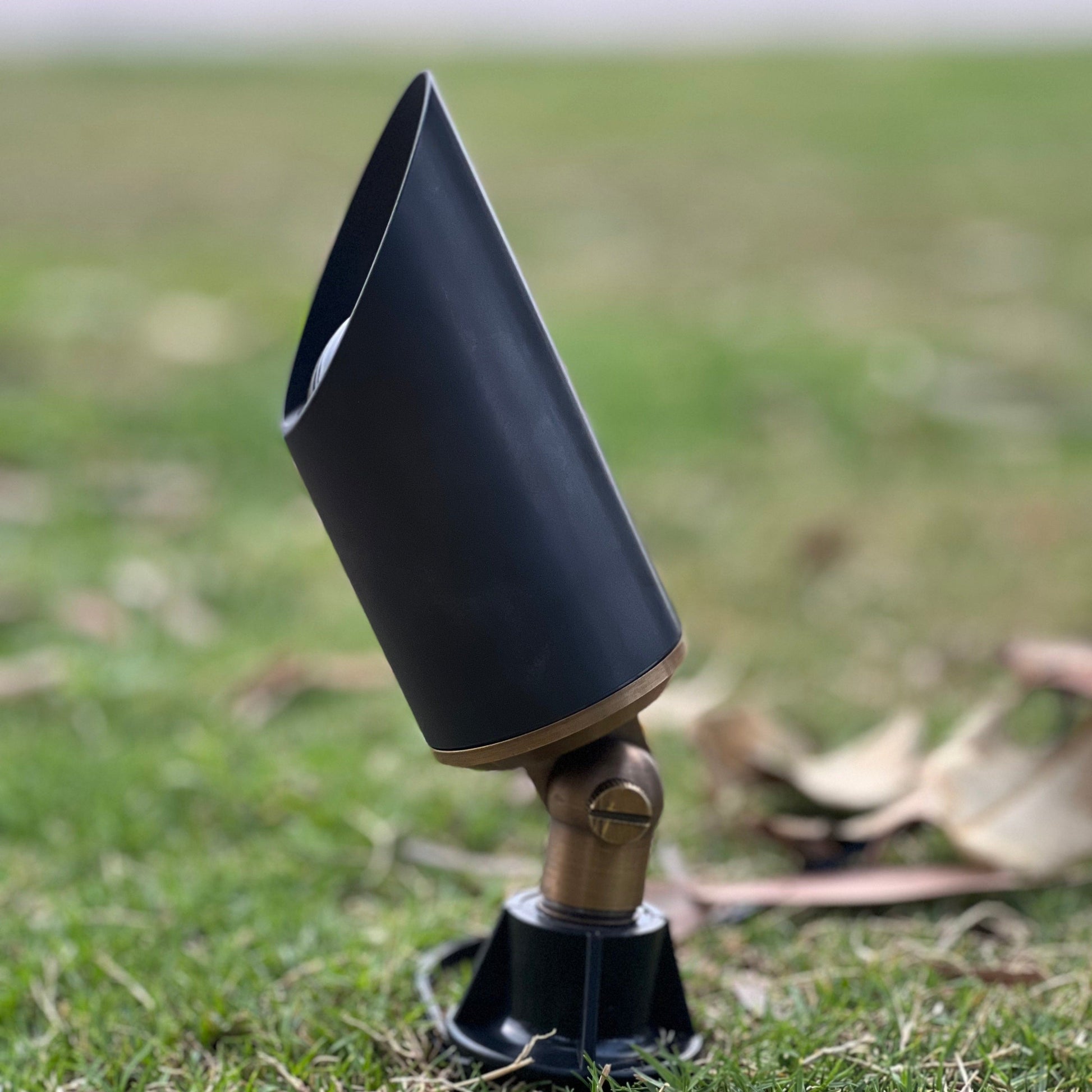 Stelvio Black Brass Spotlight Low Voltage Landscape Lighting 12V - Tampa soil911.com